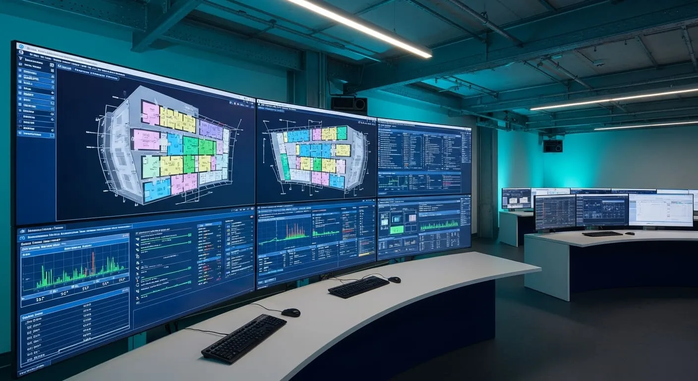 Building management system control room